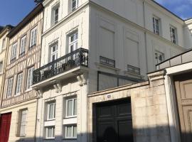Le Dix-Huit Studio Duplex, lacný hotel v destinácii Rouen