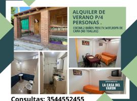 La casa del varón, hotel i Mina Clavero