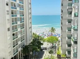 Apartamento Guarujá- Sacada com vista Mar- TOP Mar e Sol