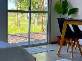 Cabaña frente a las dunas, a 5 minutos de Mundo Marino y Termas Marinas