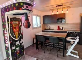 Logement insolite avec Jeux et Jacuzzi