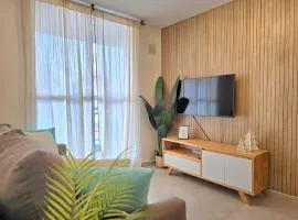 Encantador departamento VIP con cochera cerca del río