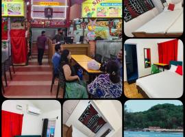Marlin Beachway Rooms, hotel en Baga