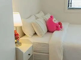 A Private Double Room with Desk & Wardrobe