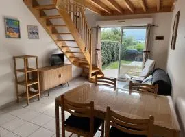 Maison cosy à 400m des plages, jardin & 2 chambres