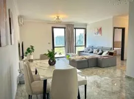 Panoramic View Luxury 2 Beds Hotel Apart - East Town Compound - Sodic - New Cairo - Cairo