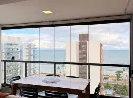 Apartamento Decorado Incrível Vista Mar