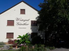 Weingut Günther und Gästezimmer, hotel 
