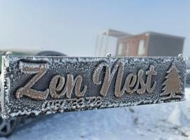 Zen Nest Tiny House, hotell i Şirnea