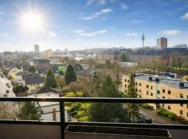 FeWo Möwennest in Bremerhaven Monteure Skyline Ausblick