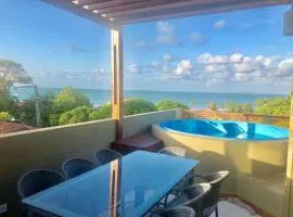 Luxury House 3 suites Pipa Centro Vista Mar com Jacuzzi