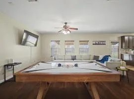 Baytown Htown Escape Air Hockey Yard BBQ Games