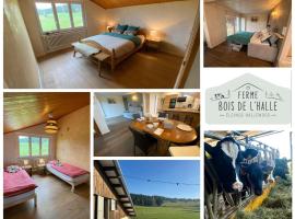 La Ferme du Bois de l'Halle, hotel i La Brévine