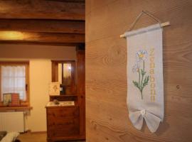 Ciesa Le Crepedele Miniappartamento Zenabona, hotel a Sottoguda