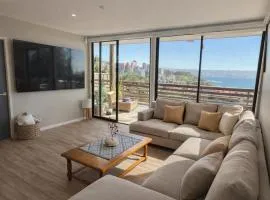 Casa con vista al mar en centro de reñaca