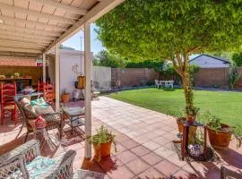 1/2 Mi to Light Rail: Midtown PHX Home w/ Patio