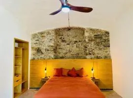 MONTERA Appartement Centre-ville avec piscine chauffée et jardin