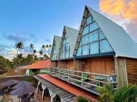 Pousada Beach House Coqueirinho, hotel a Jacumã