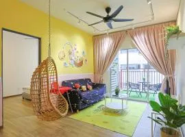 SpongeBob Fun Family Homestay In Brinchang Cameron Highland Clover Home 7-02