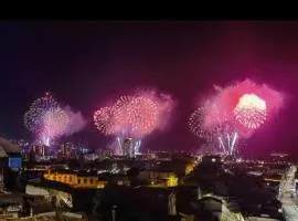 Loft vista a la bahía