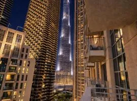 1BR with Burj Khalifa Modern Comfort