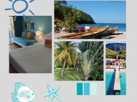 Babzou Magnifique appartement vue mer pierre et vacances, Hotel mit Whirlpools in Sainte-Luce