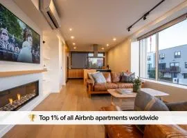 Premium City 3bed Apartment with Gated 2 car parks