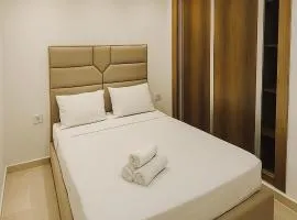 1 CH,Salon & SDB à 1 min de la gare TGV-fibre-climatiseur-parking-1min de la corniche et Mall city center