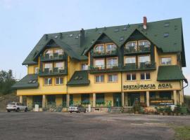 Bida z Nędzą, hotel i Duszniki-Zdrój