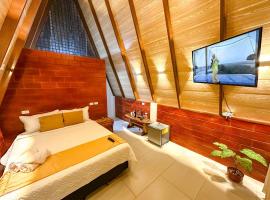 Glamping para parejas con jacuzzi en Puyo, Hotel in Puyo