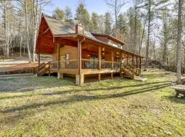 Riverfront Cabin with Mtn Views in Robbinsville