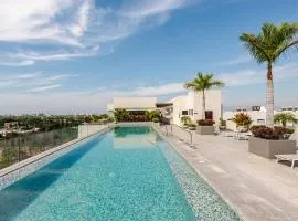 Departamento moderno de 2 recámaras con alberca en Nuevo Vallarta