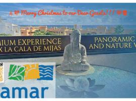 AlaMar Cala Mijas Relax Premium Panoramic Sea Views SemiPenthouse, hotel i La Cala de Mijas