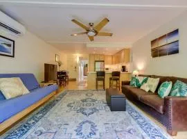 Comfy Tropical Condo with Pool - Walk to Beach!