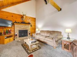 Family Log Cabin with Mtn Views, 2 Mi to Tube World!