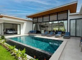V279 Brand New 3BR Pool Villa with BBQ Near Beaches