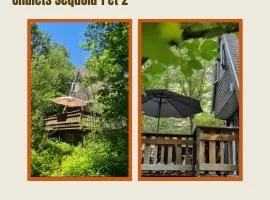 Sequoia Duo 2 chalets voisins, familles,amis,détente