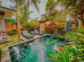 Ubud Suarga Private Pool Villa, hotel en Ubud