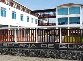 La Bocana de Quiximies Hotel, hotel with hot tubs in Cojimíes