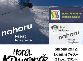 Hotel Krakonos, hotel i Rokytnice nad Jizerou