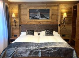 La Perle Apartments, acomoda&ccedil;&atilde;o com cozinha em Zermatt