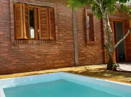 Casa quadra-mar com piscina
