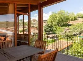 Casa Rural La Vera, Terraza con Vistas a la Sierra