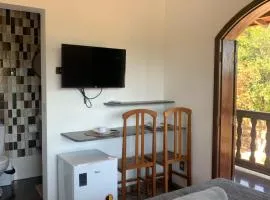 Pousada Flat Royal Suíte com varanda e rede