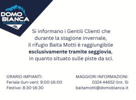 Rifugio Baita Motti, hotel in Domodossola