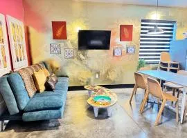 Miami Beach theme large first floor family suite