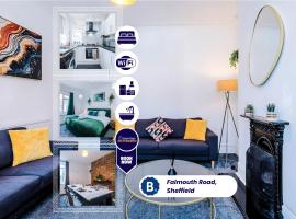 3 BDR House By Eason Stays Short Lets Sheffield, hotel in Nether Edge