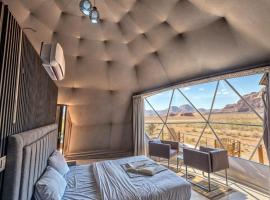와디 럼에 위치한 호텔 Rum Paradise luxury camp& BUBBLE