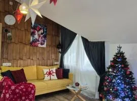 GONTA kottage, ЧАН - ДЖАКУЗІ тераса, вихід в гори