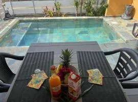 VILLA COLIBRI Piscine balnéo privative